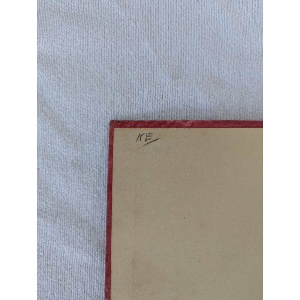 Antique Christmas Santa Claus Story Picture Book M.A. Donohue VTG Christmas Rare